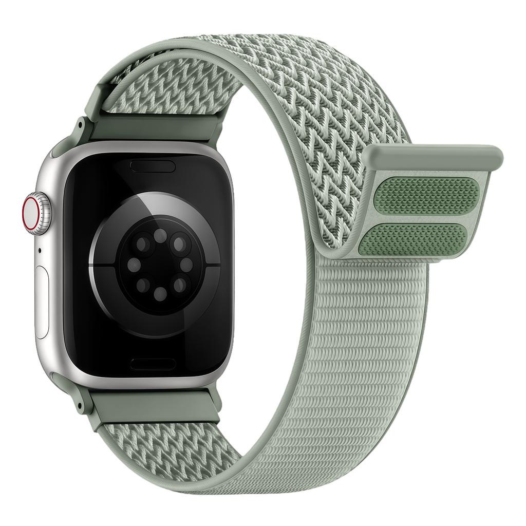 Нейлоновый петлевой ремешок для Apple Watch 44 мм 40 мм 41 мм 42 мм 46 мм 49 мм Эластичный ремешок-браслет для iWatch series 11 10 9 8 se Ultra 3 2