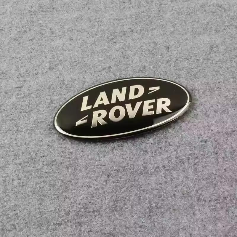 10.5x5.3cm Car Body Rear Trunk Emblem Badge Sticker for Land Rover Discovery Sport Defender Aurora Range Rover Evoque Decoration SA4