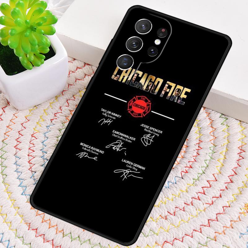 Мягкий чехол для телефона с изображением сериала «Пожарные Чикаго» для Samsung Galaxy note 10 pro S26 Ultra S23 S24 FE S25 S21 S22 PLUS ударопрочный чехол