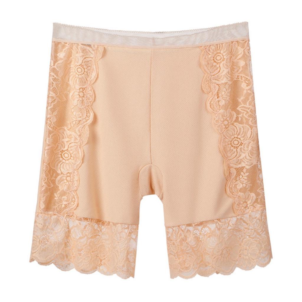 New Spring Female Panties Lace Seamless Safety Short Pants Women's High Waist Stretch Shorts Briefs Slimming Underwear Lingerie