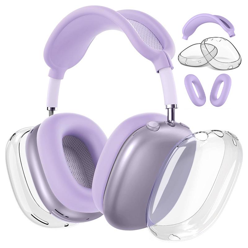 Защитный чехол из ТПУ для накладных наушников AirPods Max (Набор из трёх предметов)