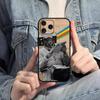 Винтажный чехол для телефона с изображением людей и коллажей для iPhone Mini 11 12 13 14 15 Pro XS Max X Plus SE XR, черный мягкий корпус