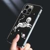 Чехол для телефона НЛО Инопланетный Кот вселенная Для iPhone 16 15+ Pro Max 17 Air Capa 14 Plus 16E 13 Pro 12 Mini 11 Cover