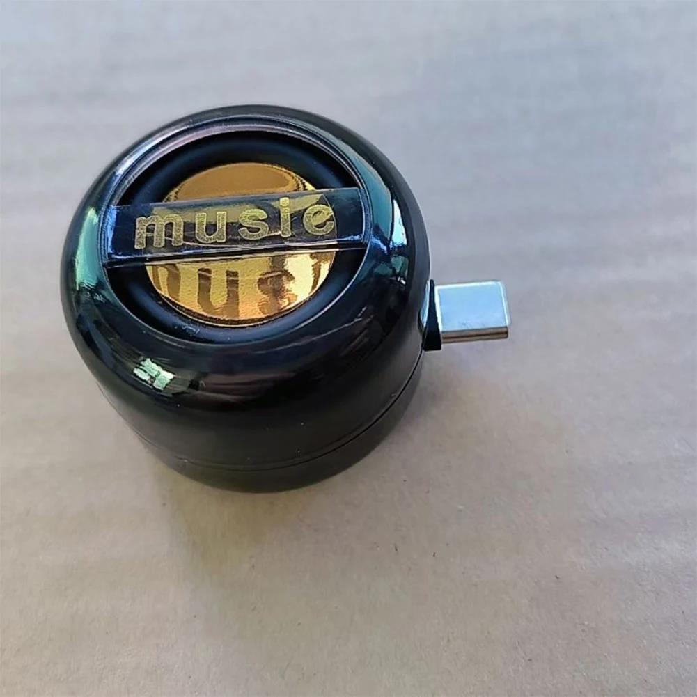 Портативный Мини-динамик Type-C Plug-and-play Динамик Type-C для мобильного телефона Усилитель звука для мобильного телефона Сабвуфер Звуковая коробка