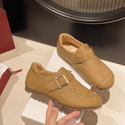 Повседневные туфли-одинарки с пряжкой Birkenstock, женские, новая коллекция весна-осень 2025 года, универсальные туфли-одинарки на мягкой подошве Doudou, удобные