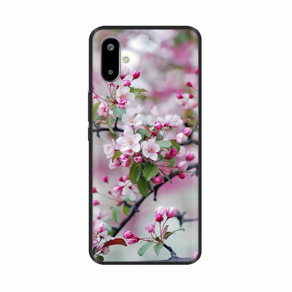 Для Samsung Galaxy F06 Чехол M06 Цветок Мягкий Силиконовый Задняя Крышка Для Samsung M06 Чехол Чехол для Телефона Ударопрочный Бампер Fundas Чехлы