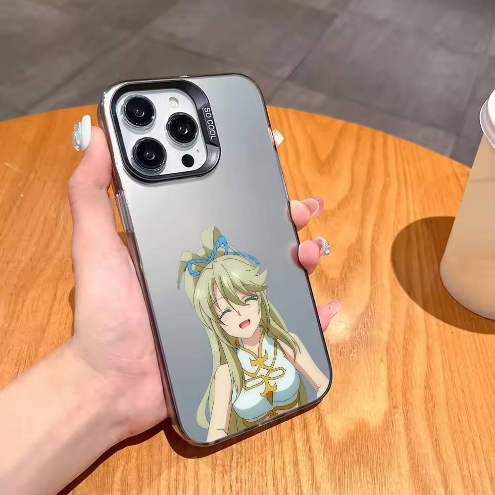 Аристократ, которому предрекли упадок, но Чехол для телефона для iPhone17,16,15,14,13,12,11 Plus,Pro Max Конфетный Посеребренный Внутренняя крышка