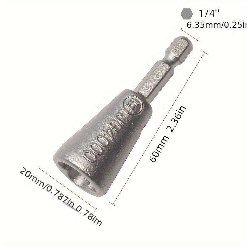 Набор из 3 шт. Инструмент для скручивания проводов электрика - 2,5/4/6 мм, Насадка для дрели для быстрых соединений проводов и эффективной работы