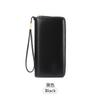New Anti-theft Brush Women's Wallet Oil Wax Leather Long Zipper Wallet Large Capacity Clutch
