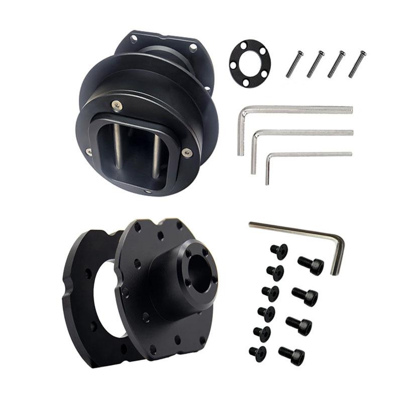 Newest QR2 Pro Wheel-Side Quick Release&Newest Adapter for upgrading older Fanatec steering wheels from QR1 to QR2 compatibility