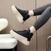 New Women's Warm Sports Shoes Fashion High Top Women's Boots Platform Plush Casual Shoes Outdoor Women's Running Shoes
