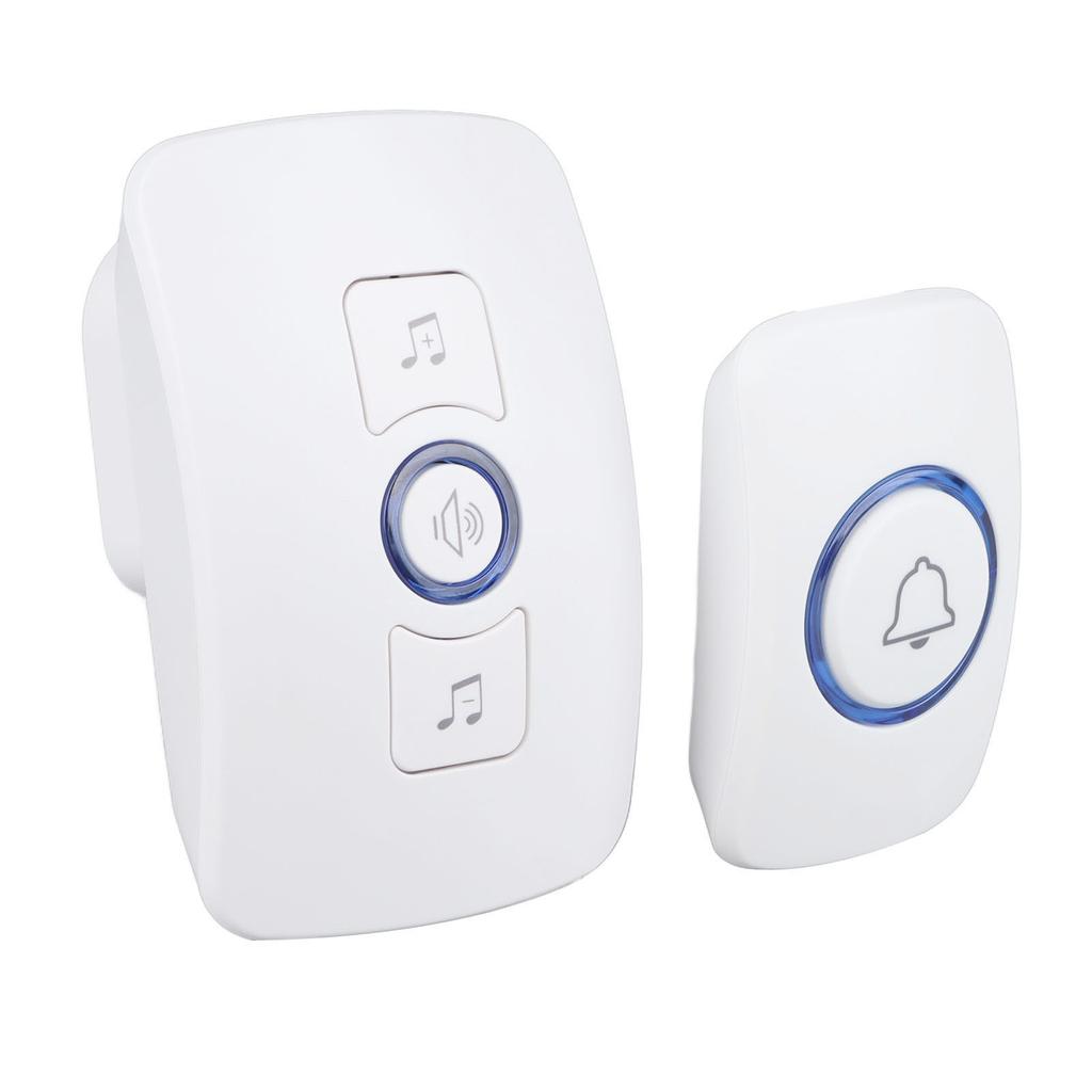 Wireless Doorbell 100 V To 32 Songs Highly Sensitive Smart Music Doorbell for Hotels Restaurants Home