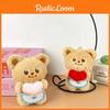 Plushie Bear Butter Keychain With Soft Pp Cotton For Valentines Gift Day