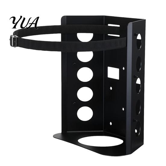 Vehicle Propane Storage Tank Mounting Bracket, Adjustable Stainless Steel Strap Design, Heavy Duty Camping Gas Bottle Support Rust Resistant