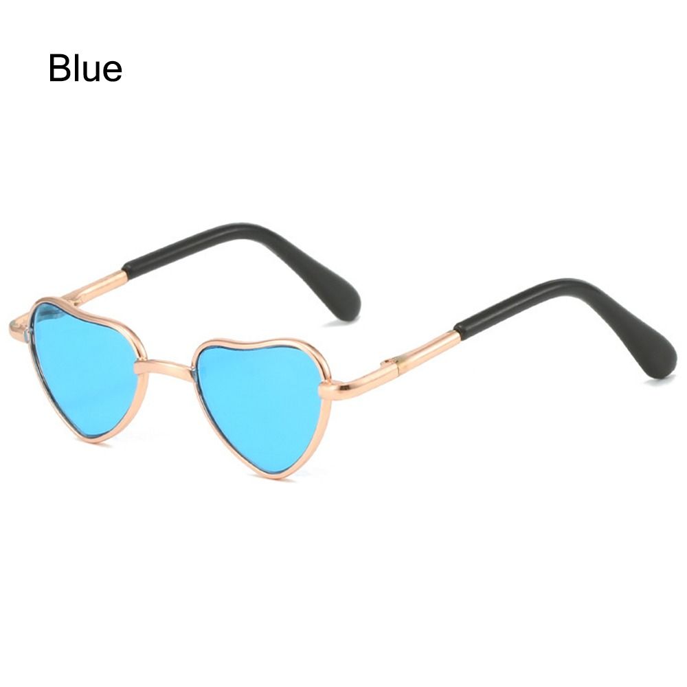 Party Pet Glasses Heart-Shaped Cosplay Eyeglasses Hippie Cat Dog Sunglasses