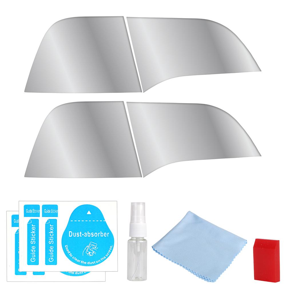 TPU Lamp Protector Film Set Protective Film Changing Films Modification For Tesla Model 3 Headlight Taillight Foglight
