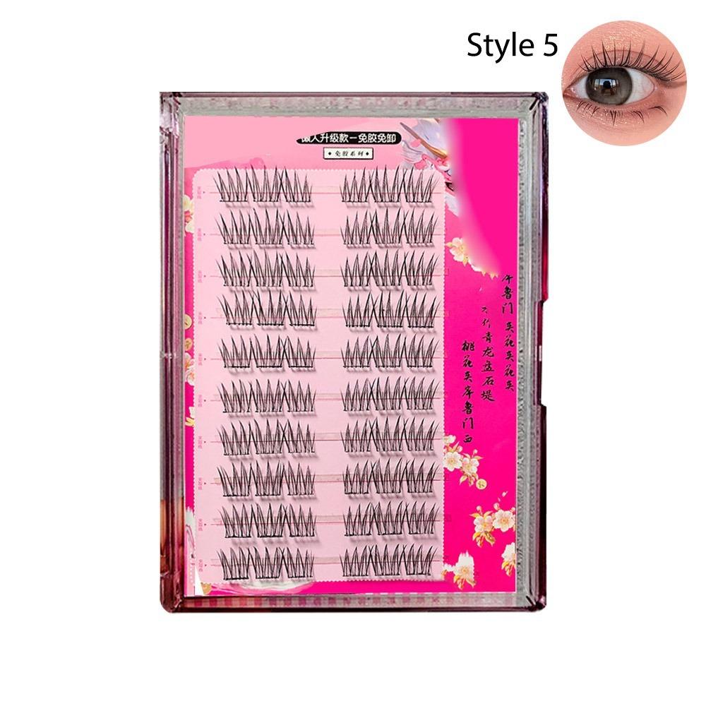 Накладные самоклеящиеся пучки ресниц Accurate Lashes самоклеящиеся DIY наращивание ресниц