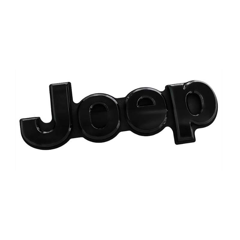 ABS Car Front Grille Emblem for JEEP Grand Cherokee Compass Wrangler Renegade JK JL Patriot Badge Auto Stickers Accessories ALT1