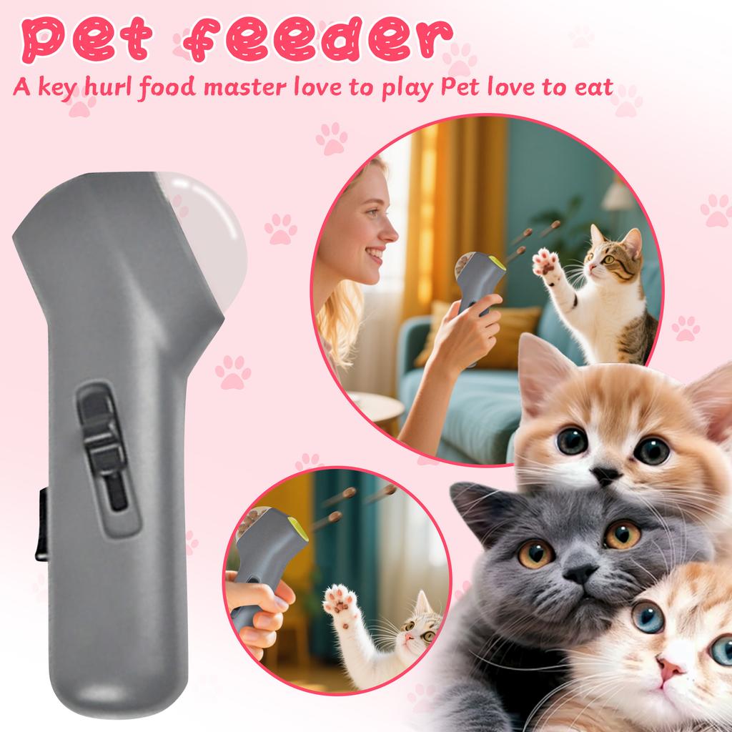 Интерактивная игрушка для тренировки собаки, катапульта для лакомств, игрушка для улицы и пляжа, кормушка для лакомств и еды для собаки и кошки, зоотовары