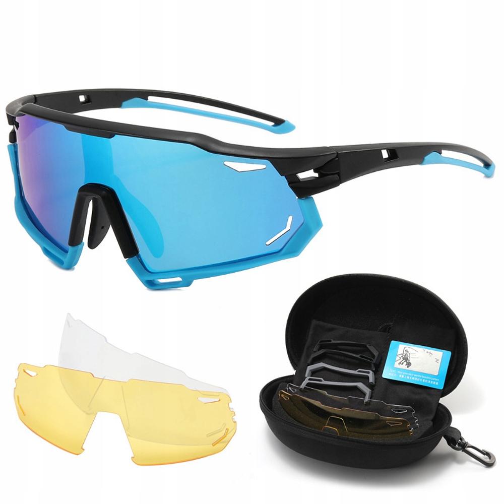 Polarized Sports Cycling Sunglasses Mix136_Blue