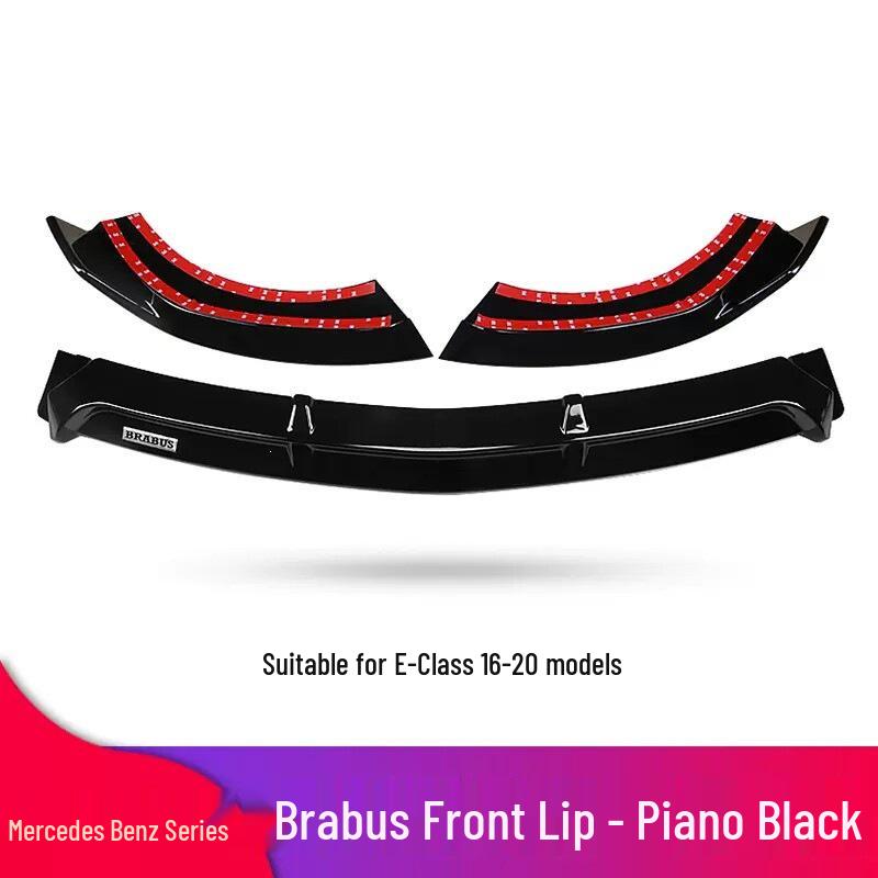 Mercedes-Benz E-Class E260L/E300L AMG Wind Deflector, Front Lip, Rear Spoiler, Diffuser, Tailpipe & Mirror Covers