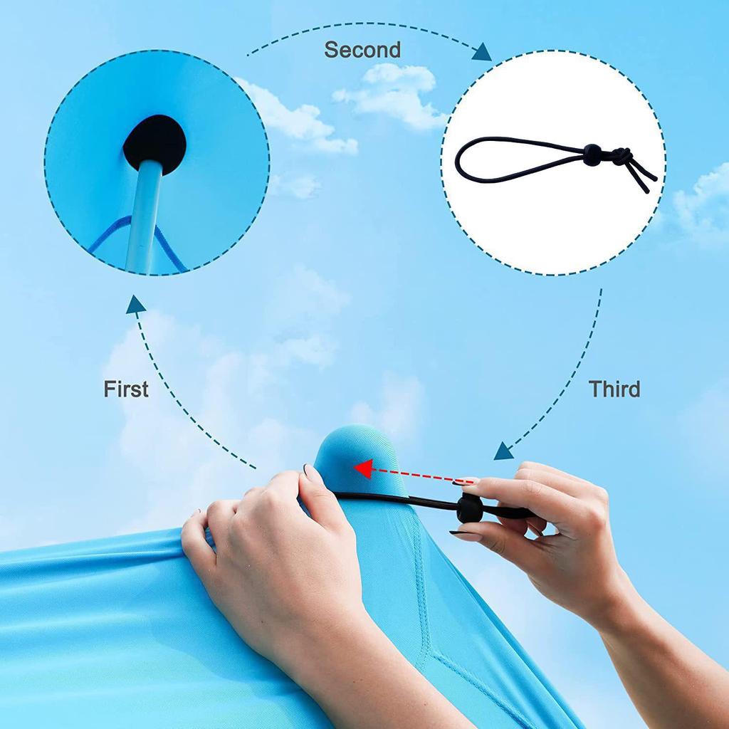 Приморский Портативный Кемпинговый Навес Тент Солнцезащитный для Отдыха на Открытом Воздухе, Пляжа и Рыбалки