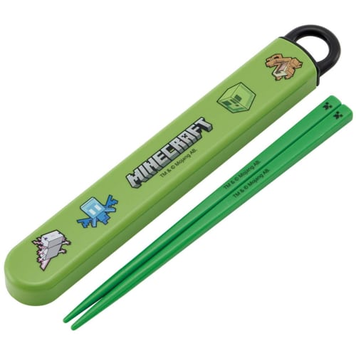 Skater Chopsticks Chopstick Box Set Minecraft Minecraft 16.5cm Children's Antibacterial Made In Japan ABS2AMAG-A