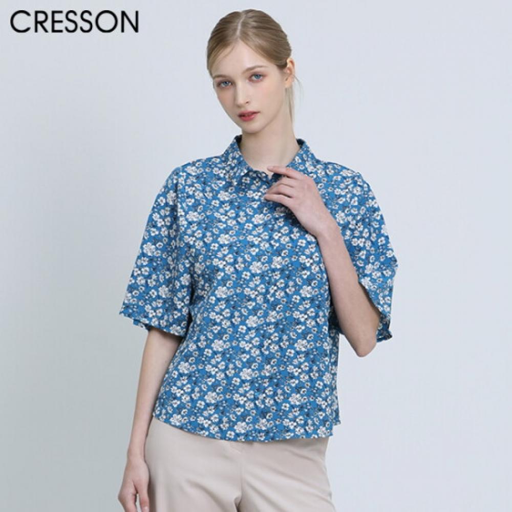 Cresson Short Sleeve Floral Print Shirt Nk301