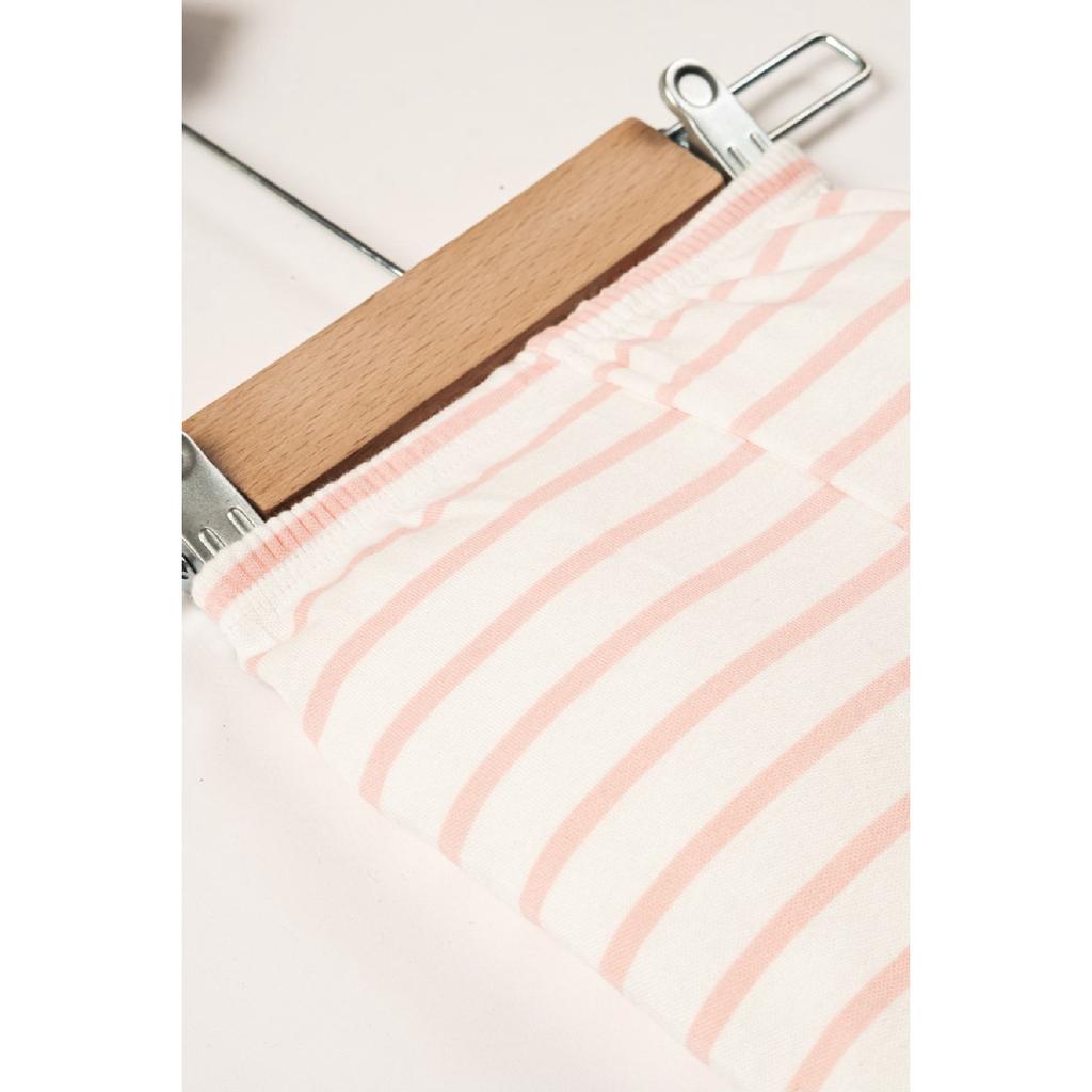 (boxed) Suzene With Teddy Bear Embroidered 100% Cotton Newborn Clothes 5-piece Hospital Bodysuit Set