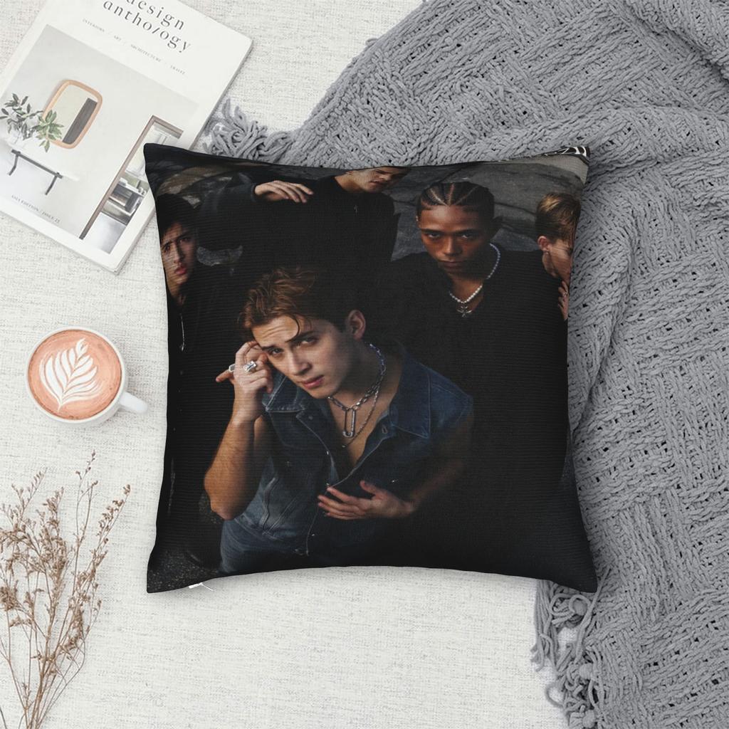 Santo Bravos Band Pillow Case Funny Pillow Cover Graphic Pillowcases For Sofa Home Decor