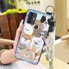 Fashion Design Protective Phone Case For TCL 30SE/30E/306/305/Sharp Aquos V6/V6 Plus Phone Holder Lanyard Shockproof