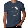 Total Solar Eclipse April 8 2024 Tshirt Graphic Print Short Sleeve Tshirt