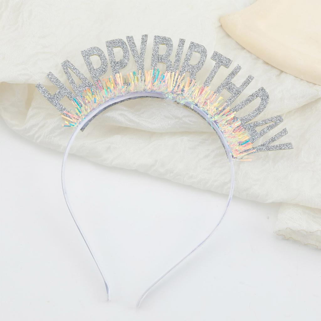 Фестивальные реквизиты Головные уборы Повязка на голову для детской семейной вечеринки по случаю дня рождения Прекрасный сверкающий головной убор Аксессуары для вечеринок