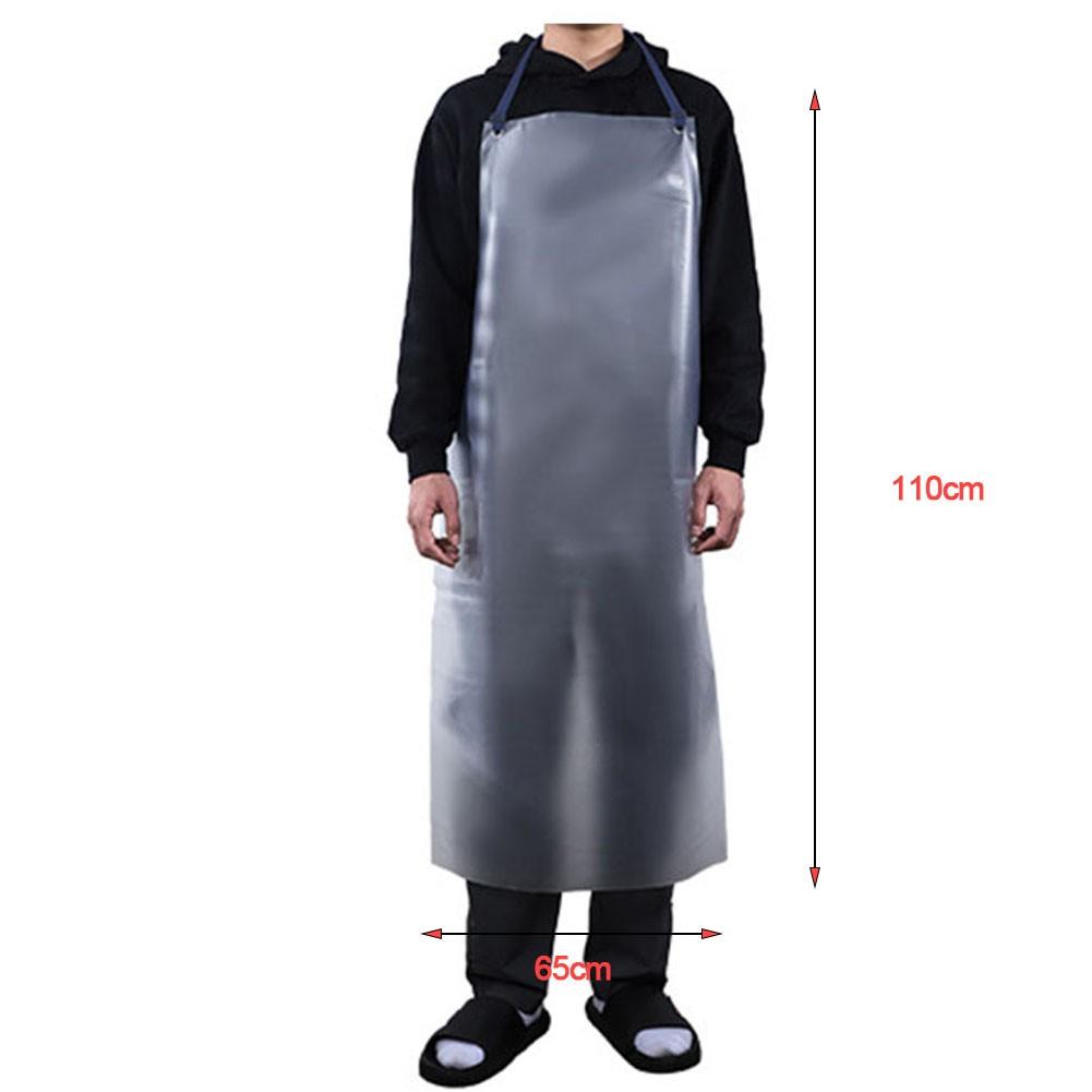 Kitchen Clean Pvc Housework Apron Baking Cooking Antioil