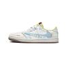 Кроссовки Air Jordan 1 Vintage Баскетбольные Унисекс Низкие Синие DZ4137-700(Команда1282-)