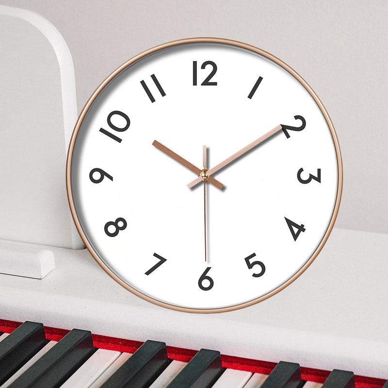 Современные простые пунктуальные настенные часы, простые трехмерные бесшумные нетикающие настенные часы можно использовать для кабинета, спальни, гостиной