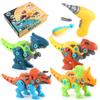 Children'S Science And Education Nut Disassembly And Assembly Combination Toy, Electric Screw Dinosaur Diy Assembly And Disassembly Set