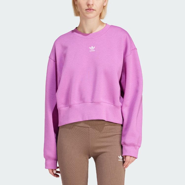adidas Свитшот Originals Adicolor Essentials Crew, женский свитшот Pulse-Lilac IR5975