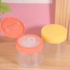 250/300/350 мл Баночка для крема с ватными дисками для снятия макияжа, с крышкой, для лосьона для тела, скраба, косметическая тара, дорожная портативная бутылочка с пинцетом