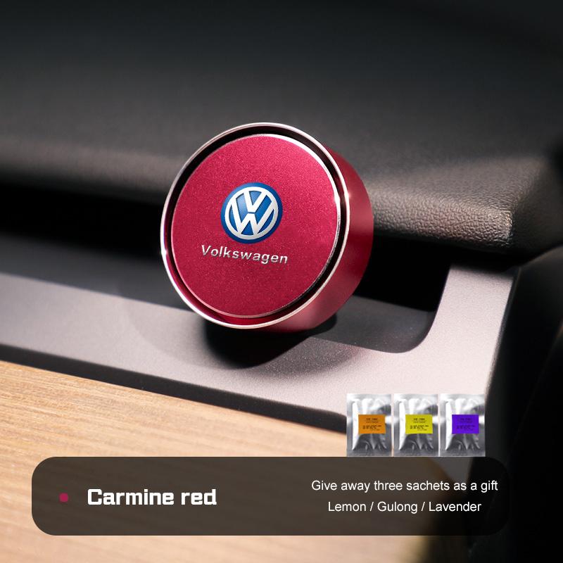 Ароматизатор для автомобильного воздуховода, Освежитель воздуха для Volkswagen VW Golf 7 8 R GTI Jetta Rline Passat Taigo MK4, В комплекте 3 твердых аромата