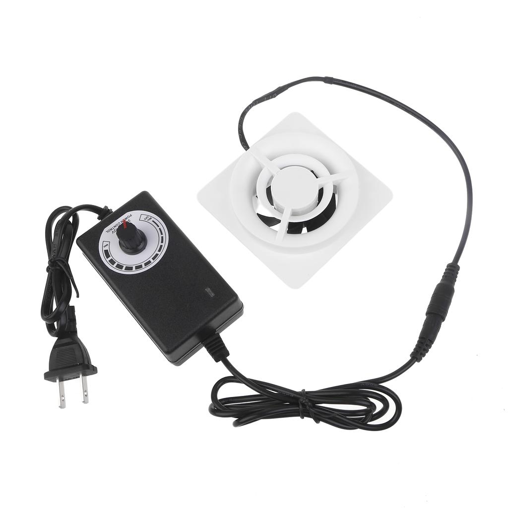 Низкий уровень шума, мощный и тихий вытяжной вентилятор для ванной комнаты, малошумные вентиляционные отверстия, подходят для ремонта собачьих домиков AC100 240 В 38 дБ