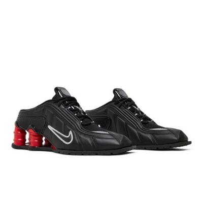 Martine Rose x Wmns Shox Mule MR4 Черный Космический Красный Женская DQ2401-001