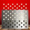 Трафарет Флага США 50 Звезд Шаблон для Поделок DIY Многоцелевой Резьба Рисование Принадлежности для