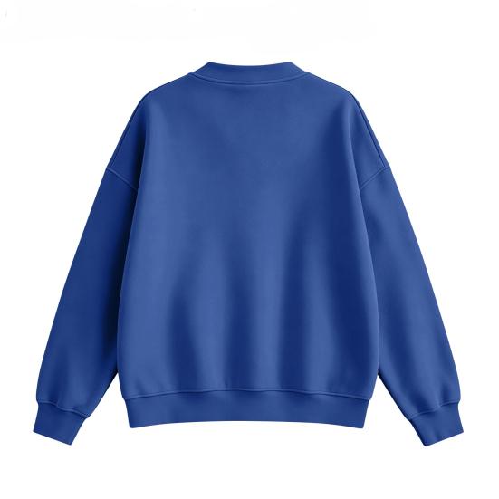 Solid Color Cardigan Women Button Front V-Neck Cardigan, Oversized Sweatshirt with Dual Pockets, Long Sleeve Casual Jacket for Fall Winter Pocket