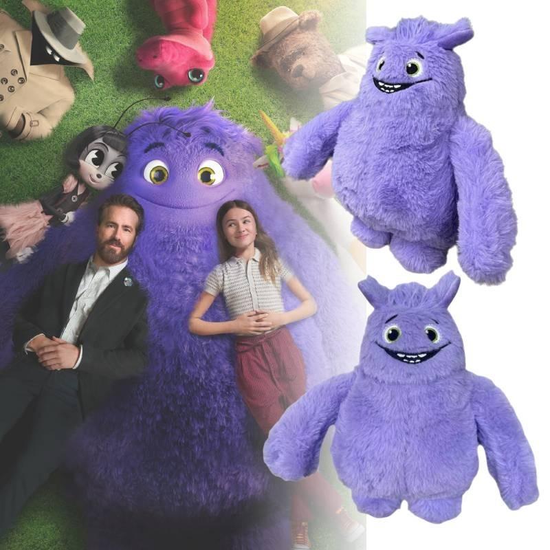 Cuddly Long Plush Purple Animal Doll Cute Cartoon Figure With Pp Cotton Filling