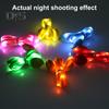 1 Pair LED Nylon Shoelaces Light Up Glow In The Dark Shoelaces for Party Dancing Skating Night Events Footwear Accessory
