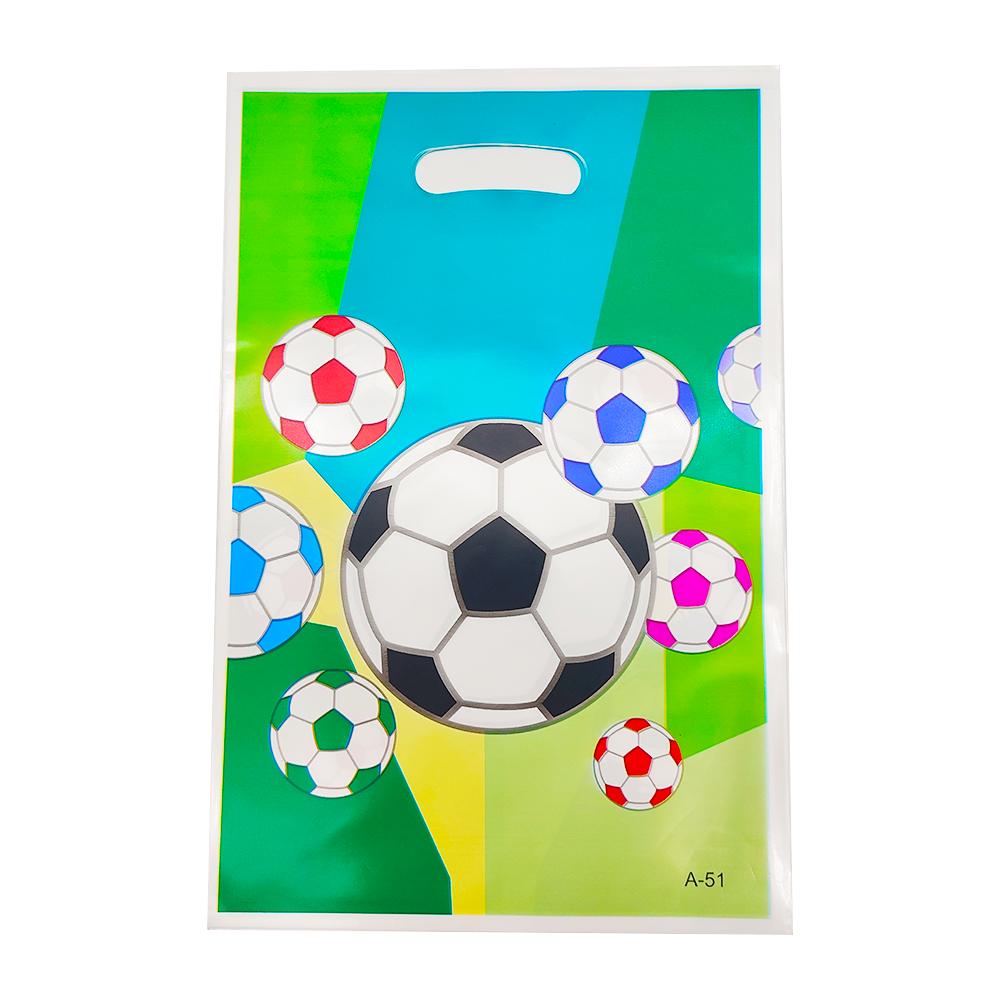 Набор декора для футбольной вечеринки в честь дня рождения: Тарелки, Чашки, Скатерть, Столовые приборы, Фон, Баннер и Воздушные шары.