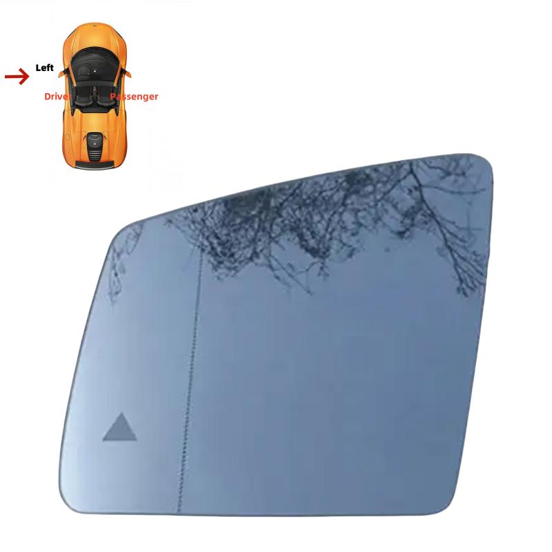 Class Rear Blind Spot Heated Mirror Glass Cover Turn Signal Light Bottom for Mercedes-Benz GL W164 2009-2016 W166 GLE GLS G R