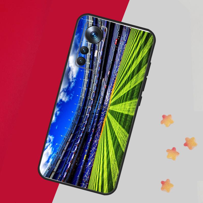 Футбольный стадион Для POCO F5 X3 X5 Pro F3 F4 M5s X4 GT Чехол Для Xiaomi 13 14 Pro 11T 12T 13T Pro 12 Lite 12X