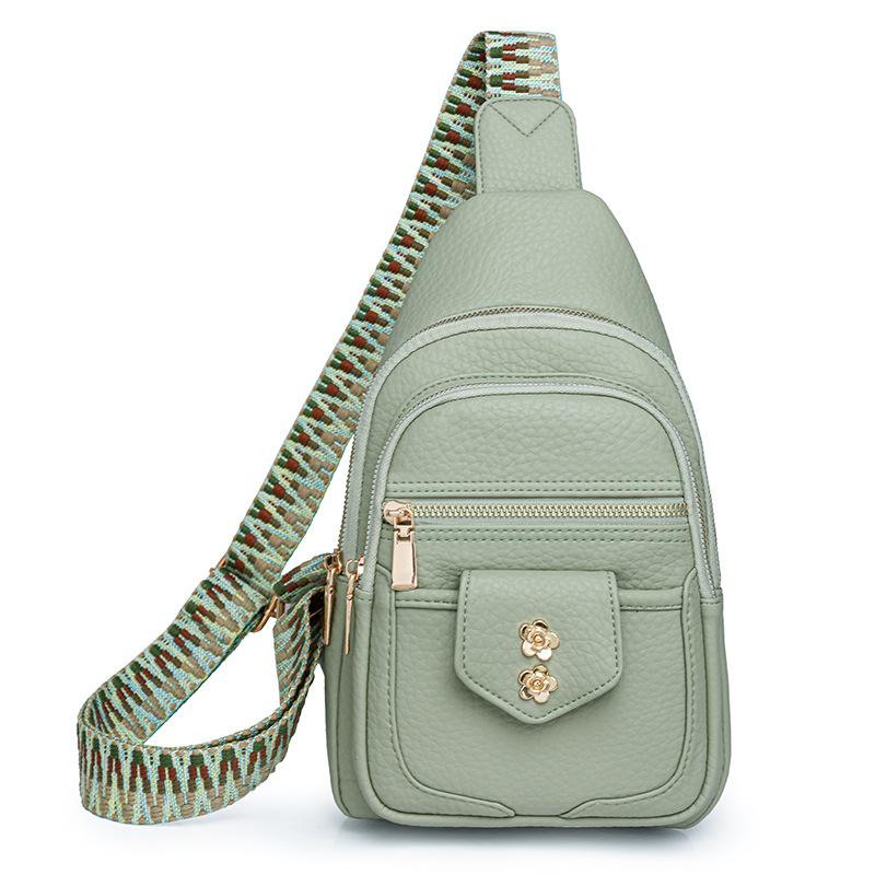 Маленькая сумка-слинг для женщин, модная сумка-пояс из веганской кожи, сумки через плечо для женщин, нагрудная сумка для путешествий, рюкзак-слинг с регулируемым ремнем